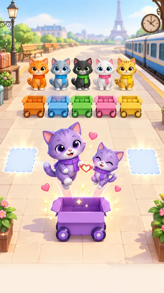 A parent and baby jumping into their ride together